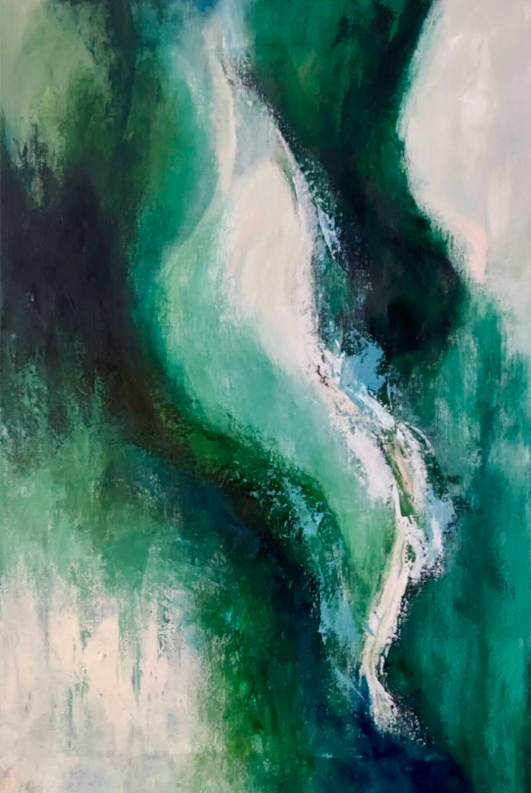 Silencio / Acrylique 24 po x 16 po